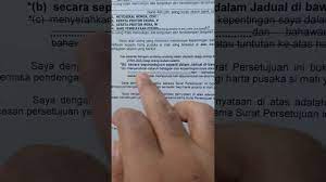 Kumpulan peraturan desa ini merupakan satu kesatuan yang tidak terpisahkan dari undang undang. Tutorial Cara Isi Borang Dda Persetujuan Youtube