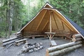 This Is Called A Laavu Laavu A Traditional Finnish Shelter Any Passerby May Use It Is A Wonderful Shelter Idea That Can Outdoor Shelters Outdoor Backyard