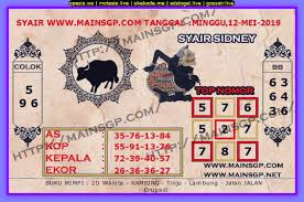 Kode Syair Sdy Forum Syair Sd Minggu 12 Mei 2019 Kode Syair Sgp Hk Sd Motesia