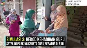 Jalan besar salak, 43900 sepang, selangor. Simulasi Guru Di Pintu Pagar Masuk Sk Salak Sepang Selangor 2020 Cute766