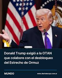 🇺🇸 El presidente de Estados Unidos, Donald Trump, lanzó una advertencia a  los aliados de la OTAN, asegurando que se enfrentarán a un futuro “muy  sombrío” si no colaboran con Washington para