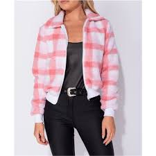 Check spelling or type a new query. Checked Women S Fleece Blouson Jacket Pink 39 95