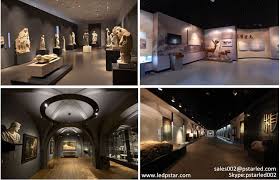 Led Track Light Used In Museum To Represent Arts Real Color High Cri Is Needed Cob Track Light Of Shenzhen Power Led Track Lighting Warm Colors House Styles