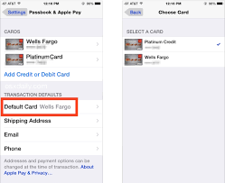 Your device shows all the payment methods available in your region. How To Change The Default Apple Pay Credit Card On Iphone Osxdaily