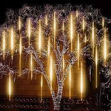 Cascading christmas lights are designed to create festive look inside or outside your home. 2pack Upgraded 50cm 10 Tubes 540 Led Meteor Shower Rain Lights Falling Rain Drop Christmas Light Waterproof Cascading Lights For Holiday Party Wedding Christm In 2021 Rain Lights Meteor Lights Meteor Shower