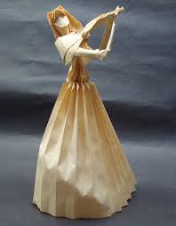 Violinist By Hojyo Takashi Origami Paper Art Origami Man Paper Artwork