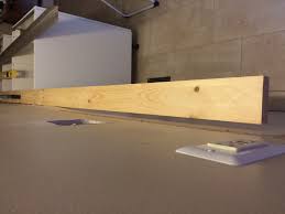 Question the hardboard subfloor in a remodel kitchen slopes approximately 3/8 over 6' this leaves 7/8 gap to subfloor at the low point, keeping the cabinets level. Install Base Cabinets On Uneven Wall Diy Home Improvement Forum