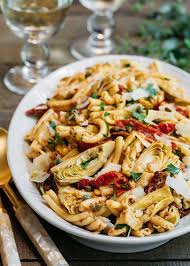 Sun Dried Tomato Pasta Salad With Artichoke Hearts Recipe Tomato Pasta Salad Best Pasta Salad Tomato Pasta Recipe