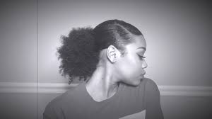 Sleek Low Puff Natural Hair Puff Hair Puff Slick Hairstyles