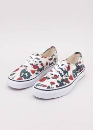 Simply follow and retweet the picture below. Vans Authentic Roses Wildfang Authentic Roses Multi 6 Vans Vans Shoes High Tops Rose Vans