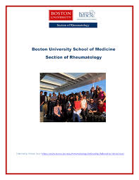Boston University School of Medicine Section of Rheumatology