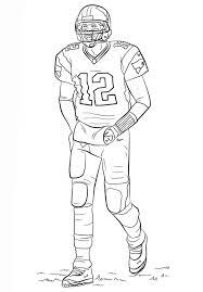 You can see stats, super bowls, awards and more. Tom Brady Football Player Coloring Page Free Printable Coloring Pages For Kids