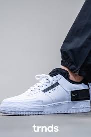 Nike Air Force 1 Type White Black Volt At7859 101 Release Date Sbd Nike Air Nike Air Force Sneakers Men