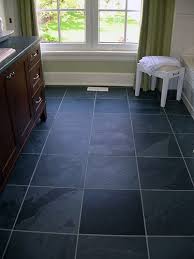 slate tile floor