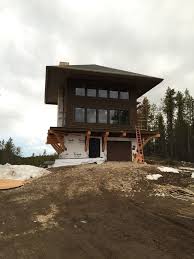 The Lookout A New Custom Home In West Glacier Mountain Another New Custom Home From The Old Montana Rustic Modern Cabin Architecture House Building A House