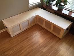 Banquettes are perfect for creating a cozy nook in a home. Corner Bench Set Shaker Banquette Bench Drawer Storage Etsy