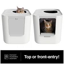 Modkat Xl Litter Box Review Top Entry Or Front Entry Configurable Box