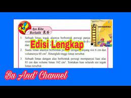 Maybe you would like to learn more about one of these? Ayo Kita Berlatih 8 6 Matematika Kelas 8 Bab 8 Bangun Ruang Sisi Datar Hal 188 190 Youtube