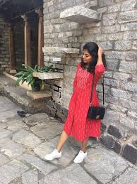 Pin By Rovina Merin Raju On Frocks Casual Frocks Casual Indian Fashion Frock For Women