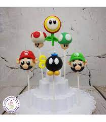 Mario kart 8 koopa shell cake pops nerdy nummies. Freshbakes Super Mario Theme