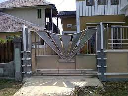 Pintu pagar stainless steel adalah furniture yang bagus banget untuk dipilih. 51 Ide Stainless Pagar Ide Pagar Pintu