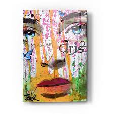 White round oval glass wall hanging, for decoration ₹ 749/ piece. Buy Epic Art Iris By Loui Jover Acrylic Glass Wall Art 24 X36 Online In India B083s27zlg