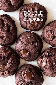 This Double Chocolate Chip Cookies Recipe Makes Thick Ch Cookies Recipes Chocolate Chip Double Chocolate Chip Cookie Recipe Best Chocolate Chip Cookies Recipe