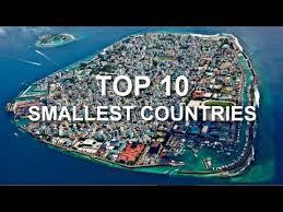 1 Top 10 Smallest Countries In The World Youtube Countries Of The World Country Tourist Destinations