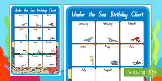 New Zealand Under The Sea Birthday Display Pack
