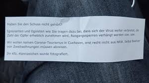 Beschimpfungen In Cuxhaven Nehmen Zu Pobeleien Wegen Kfz Kennzeichen Cnv Medien