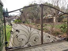 Love the color and the masculine lines of this piece. Irish Iron Best Wrought Iron Gates Stair Railings Iron Fences Around