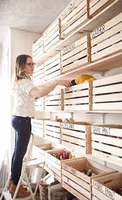 Install the precious hexagonal wooden shelves to your interior walls. 37 Basement Storage Ideas And 9 Organizing Tips Digsdigs