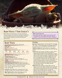 The D D Coalition On Instagram May The 4th And Baby Yoda Be With You In 2020 Dungeons And Dragons Homebrew D D Dungeons And Dragons Dungeons And Dragons Memes