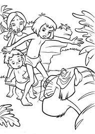 Free printable jungle book 2 (21) coloring page for kids to download, jungle book coloring pages Mowgli Coloring Pages Coloring Home