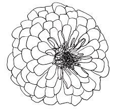 Line Drawing Flowers Dahlia Drawings Clipart Library Flower Line Drawings Flower Drawing Line Drawing