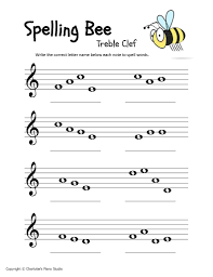 Music Staff Worksheets For Beginners Spelling Bees Charlottes Piano Studio Lessons In West Lorne Music Lessons For Kids Piano Studio Teaching Music
