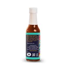 Water, tomato paste, soybean oil, raisin juice concentrate, less than 2% of tahini, dried garlic. Traditional Hot Sauce 4 Bottles