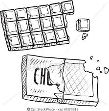 #drawsocuteanimals draw so cute merchandise: Vector Chocolate Bar Sketch Stock Illustration Royalty Free Illustrations Stock Clip Art Icon St Chocolate Drawing Free Illustrations Stock Illustration