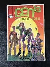 GEN 13 THE UNREAL WORLD #1 (1996) IMAGE COMICS MIKE HEISLER! HUMBERTO RAMOS  ART!