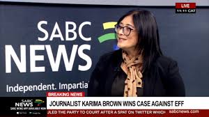 Karima brown currently lives in plainfield, nj; Journalist Karima Brown Wins Case Against Eff Youtube