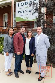 Antonette Eckert with Peter Gamez, Melanie Williams and Howard Pickett