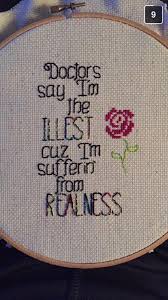 Maybe you would like to learn more about one of these? I Cross Stitch Rap Lyrics And Such In My Free Time Album On Imgur