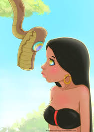 Kaa animated induction 2 by sepentinedream on deviantart : Kaa With Shanti By Mikabesfamilnaya Hypnotized Girl Kaa The Snake Disney Movies