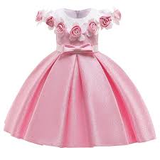 Pageant dresses for little girls featuring award winning looks. 2021 Ball Gown Floral Girls Dress Birthday Kids Dresses Children Clothes Bow Princess Dress 3 10 Years Shopee Malaysia