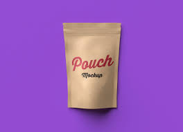 Download Free Kraft Paper Stand Up Pouch Packaging Mockup Psd Good Mockups