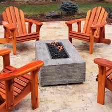 Powder coated steel offers a strong resistance to rusting, cracking, chipping, peeling, and scratching allowing it to maintain its signature sleek appearance for many years with little to no maintenance. Coronado Woodgrain Concrete Fire Pit The Outdoor Plus