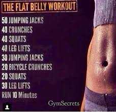 Flat Belly Workout Belly Workout Flatter Stomach Flat Belly Workout