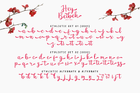 Download Hey Beibeh Lovely Font In Fonts On Yellow Images Creative Store