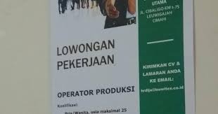 Lowongan kerja smk sma smp tanpa ijazah mahasiswa s1 ibu rumah tangga dan sampingan. Loker Pt Wkm Kedungreja Lowongan Kerja Di Sidareja Cilacap Maret 2021 Wanda Hustend1993