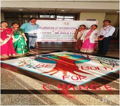 International nurse day poster or banner element design. Aiims Nursing